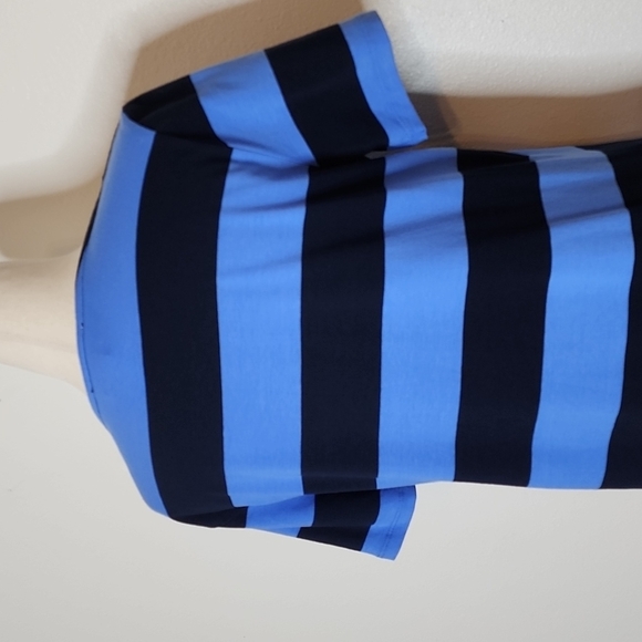 Michael Michael Kors Stripe Top Shoulder Zippers Designer Casual Popular Trendy - Picture 6 of 9